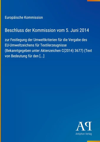Beschluss der Kommission vom 5. Juni 2014