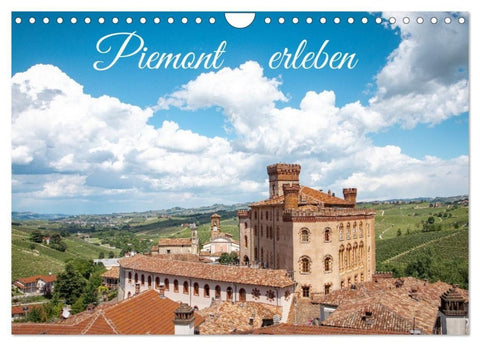 Piemont erleben (Wandkalender 2027 DIN A4 quer), CALVENDO Monatskalender
