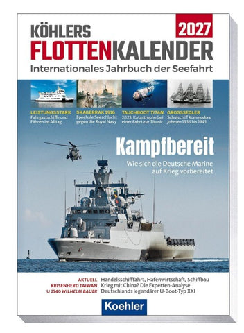 Köhlers FlottenKalender 2027