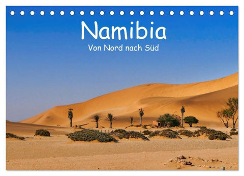 Namibia - Von Nord nach Süd (Tischkalender 2027 DIN A5 quer), CALVENDO Monatskalender