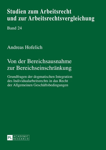 Von der Bereichsausnahme zur Bereichseinschränkung