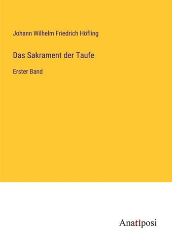 Das Sakrament der Taufe