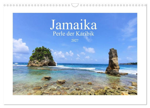 Jamaika - Perle der Karibik 2027 (Wandkalender 2027 DIN A3 quer), CALVENDO Monatskalender
