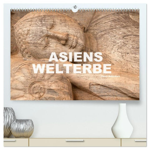 Asiens Welterbe (hochwertiger Premium Wandkalender 2027 DIN A2 quer), Kunstdruck in Hochglanz