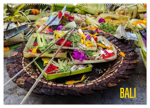 Bali (Wandkalender 2027 DIN A2 quer), CALVENDO Monatskalender
