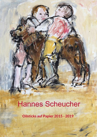 Oilsticks auf Papier 2015 - 2019