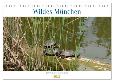 Wildes München (Tischkalender 2027 DIN A5 quer), CALVENDO Monatskalender