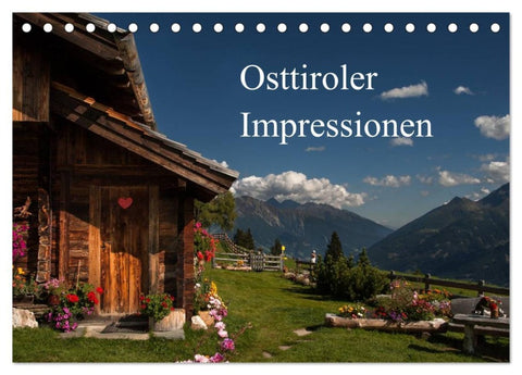 Osttiroler Impressionen (Tischkalender 2026 DIN A5 quer), CALVENDO Monatskalender