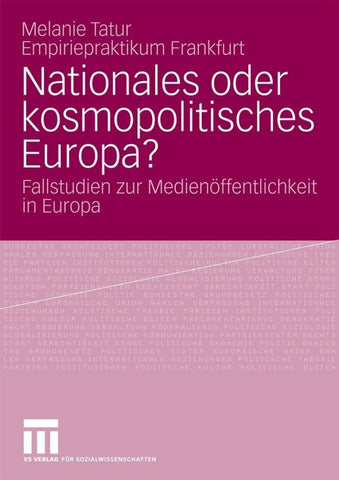 Nationales oder kosmopolitisches Europa?