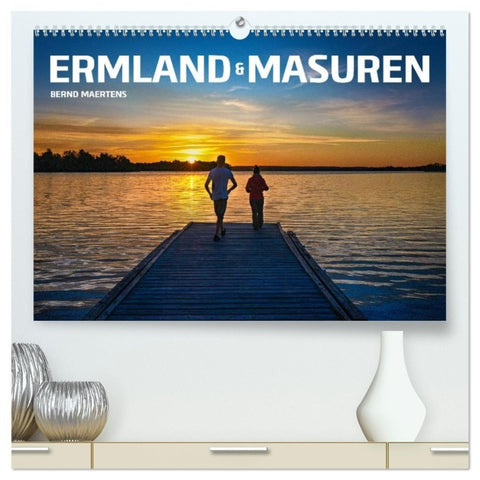 ERMLAND MASUREN (hochwertiger Premium Wandkalender 2027 DIN A2 quer), Kunstdruck in Hochglanz