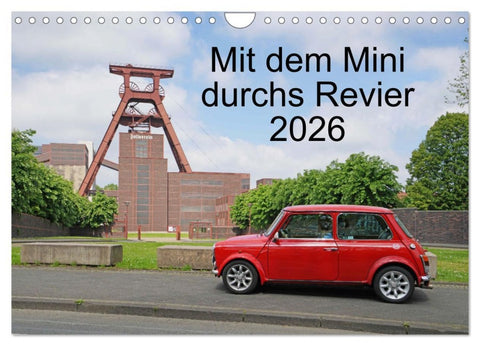 Mit dem Mini durchs Revier (Wandkalender 2026 DIN A4 quer), CALVENDO Monatskalender