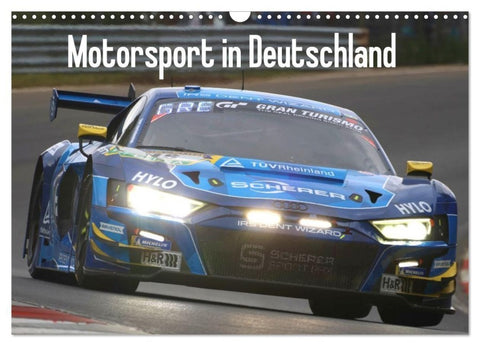 Motorsport in Deutschland (Wandkalender 2027 DIN A3 quer), CALVENDO Monatskalender
