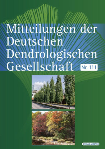 Mitteilungen der Deutschen Dendrologischen Gesellschaft