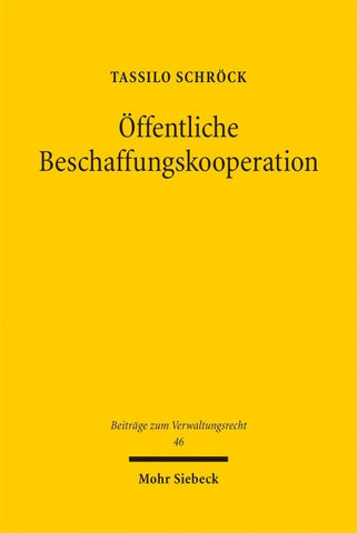 Öffentliche Beschaffungskooperation