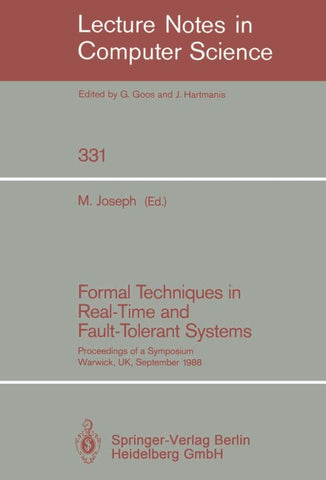 Formal Techniques in Real-Time and Fault-Tolerant Systems