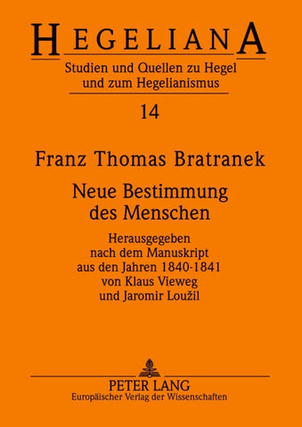 Neue Bestimmung des Menschen