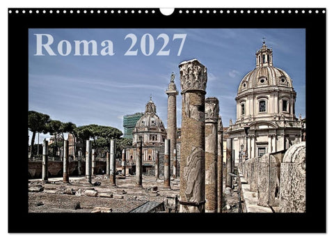 Roma (Wandkalender 2027 DIN A3 quer), CALVENDO Monatskalender