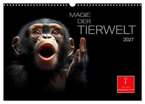 Magie der Tierwelt (Wandkalender 2027 DIN A3 quer), CALVENDO Monatskalender