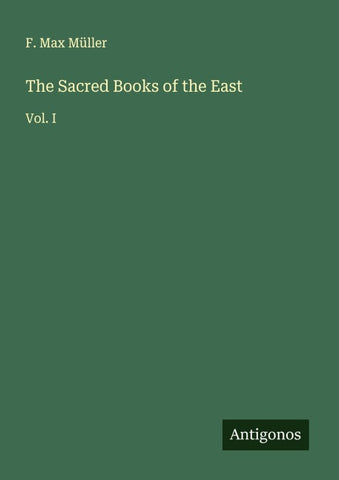 The Sacred Books of the East