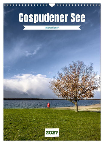 Cospudener See (Wandkalender 2027 DIN A3 hoch), CALVENDO Monatskalender