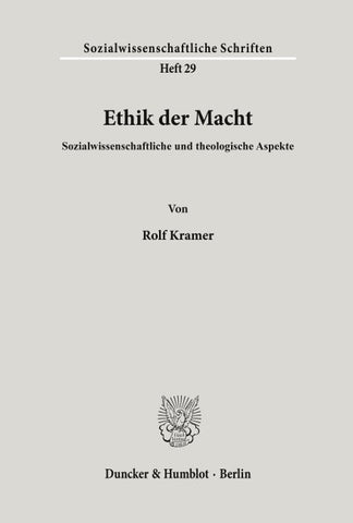 Ethik der Macht.