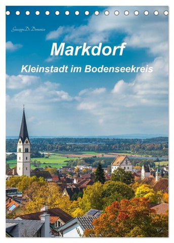 Markdorf - Kleinstadt im Bodenseekreis (Tischkalender 2026 DIN A5 hoch), CALVENDO Monatskalender