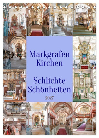 Markgrafenkirchen (Tischkalender 2027 DIN A5 hoch), CALVENDO Monatskalender