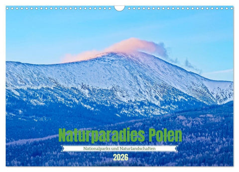 Naturparadies Polen (Wandkalender 2026 DIN A3 quer), CALVENDO Monatskalender