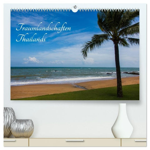 Traumlandschaften Thailands (hochwertiger Premium Wandkalender 2027 DIN A2 quer), Kunstdruck in Hochglanz