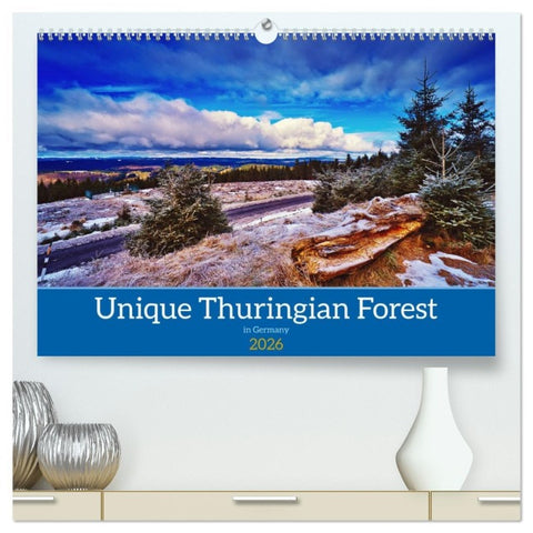Unique Thuringian Forest (High Quality Premium Wall Calendar 2026 DIN A2 landscape),CALVENDO 12 Month Wall Calendar