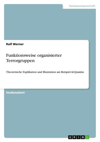 Funktionsweise organisierter Terrorgruppen