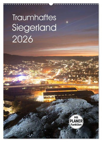 Traumhaftes Siegerland 2026 (Wandkalender 2026 DIN A2 hoch), CALVENDO Monatskalender