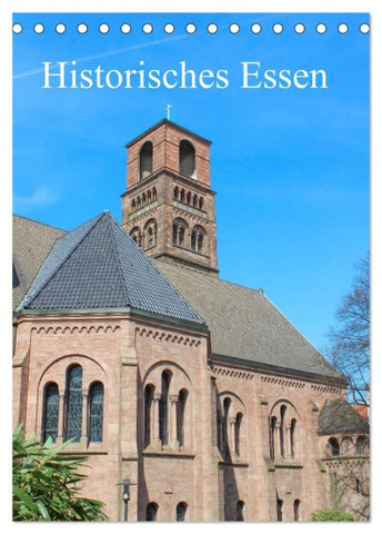 Historisches Essen (Tischkalender 2027 DIN A5 hoch), CALVENDO Monatskalender