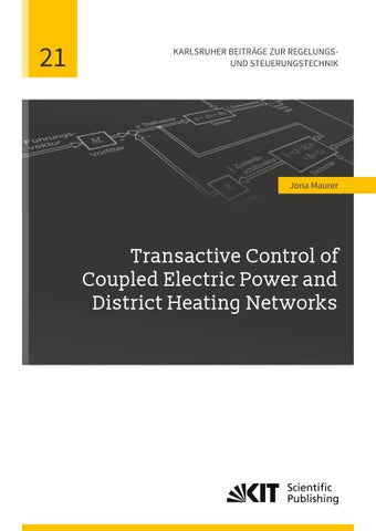 Transactive Control of Coupled Electric Power and District Heating Networks