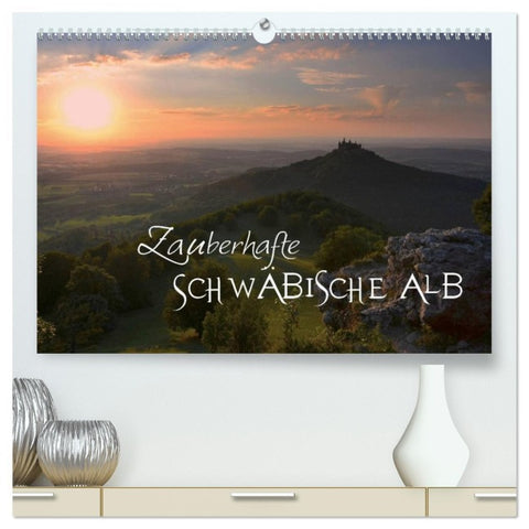 Zauberhafte Schwäbische Alb (hochwertiger Premium Wandkalender 2026 DIN A2 quer), Kunstdruck in Hochglanz