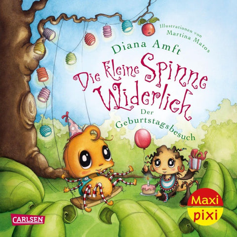 Maxi Pixi 312: VE 5 Die kleine Spinne Widerlich: Der Geburtstagsbesuch (5 Exemplare)