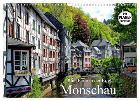 Eine Perle in der Eifel - Monschau (Wandkalender 2026 DIN A3 quer), CALVENDO Monatskalender