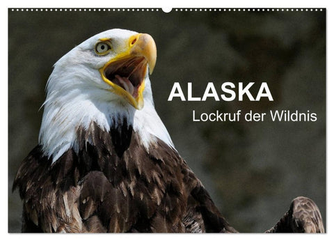 Alaska - Lockruf der Wildnis (Wandkalender 2027 DIN A2 quer), CALVENDO Monatskalender