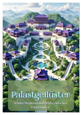 Palastgeflüster (Wandkalender 2027 DIN A3 hoch), CALVENDO Monatskalender