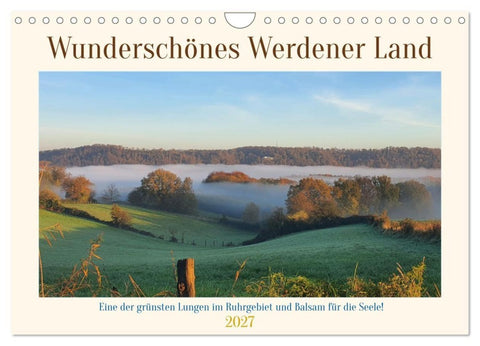 Wunderschönes Werdener Land 2027 (Wandkalender 2027 DIN A4 quer), CALVENDO Monatskalender