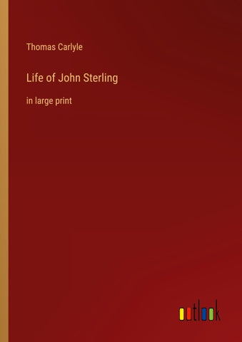 Life of John Sterling