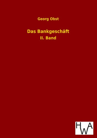 Das Bankgeschäft