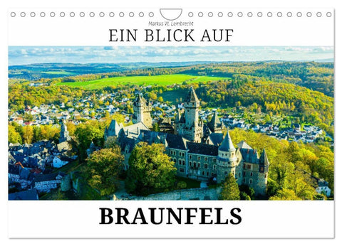 Ein Blick auf Braunfels (Wandkalender 2026 DIN A4 quer), CALVENDO Monatskalender