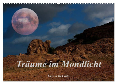 Träume im Mondlicht (Wandkalender 2027 DIN A2 quer), CALVENDO Monatskalender
