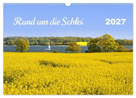 Rund um die Schlei (Wandkalender 2027 DIN A3 quer), CALVENDO Monatskalender