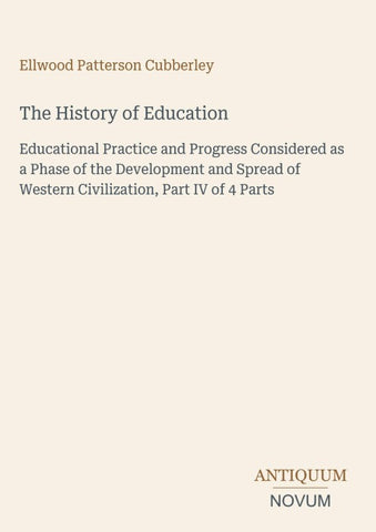 The History of Education