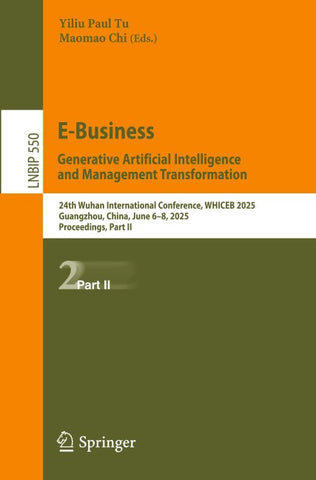 E-Business. Generative Artificial Intelligence and Management Transformation