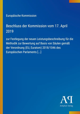 Beschluss der Kommission vom 17. April 2019