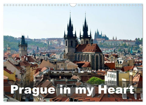 Prague in my heart (Wall Calendar 2027 DIN A3 landscape), CALVENDO 12 Month Wall Calendar