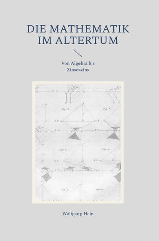 Die Mathematik im Altertum